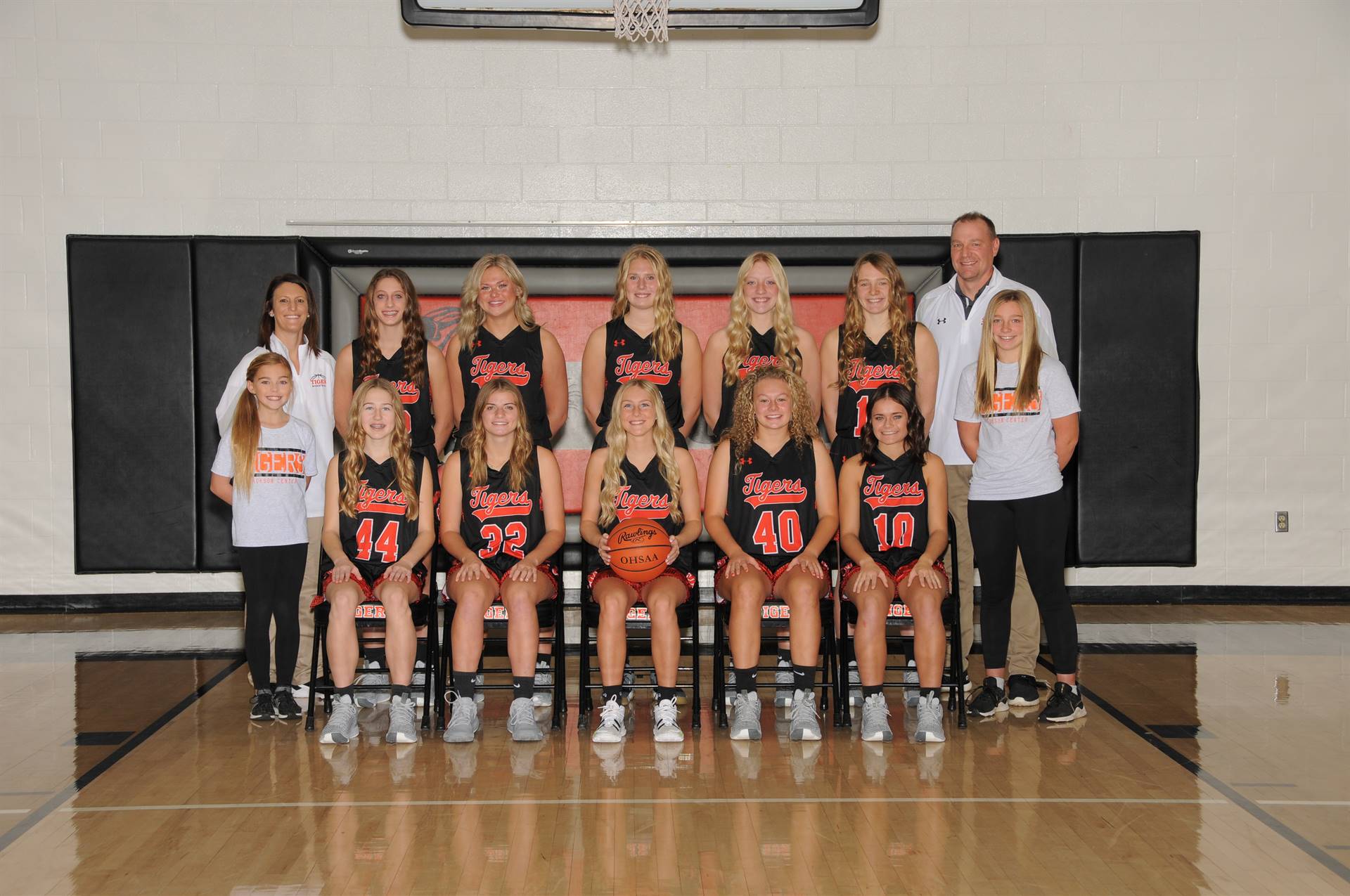 Varsity Girls Basketball Team Picture