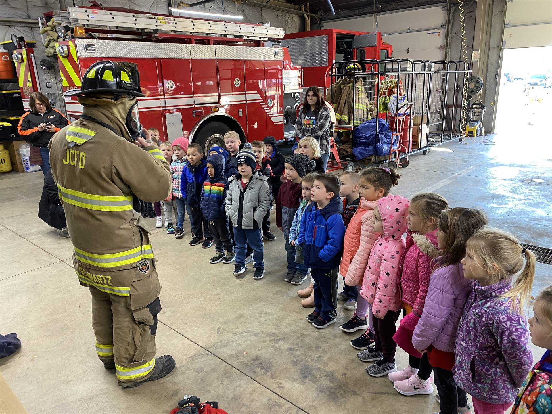 Trip to Fire Station