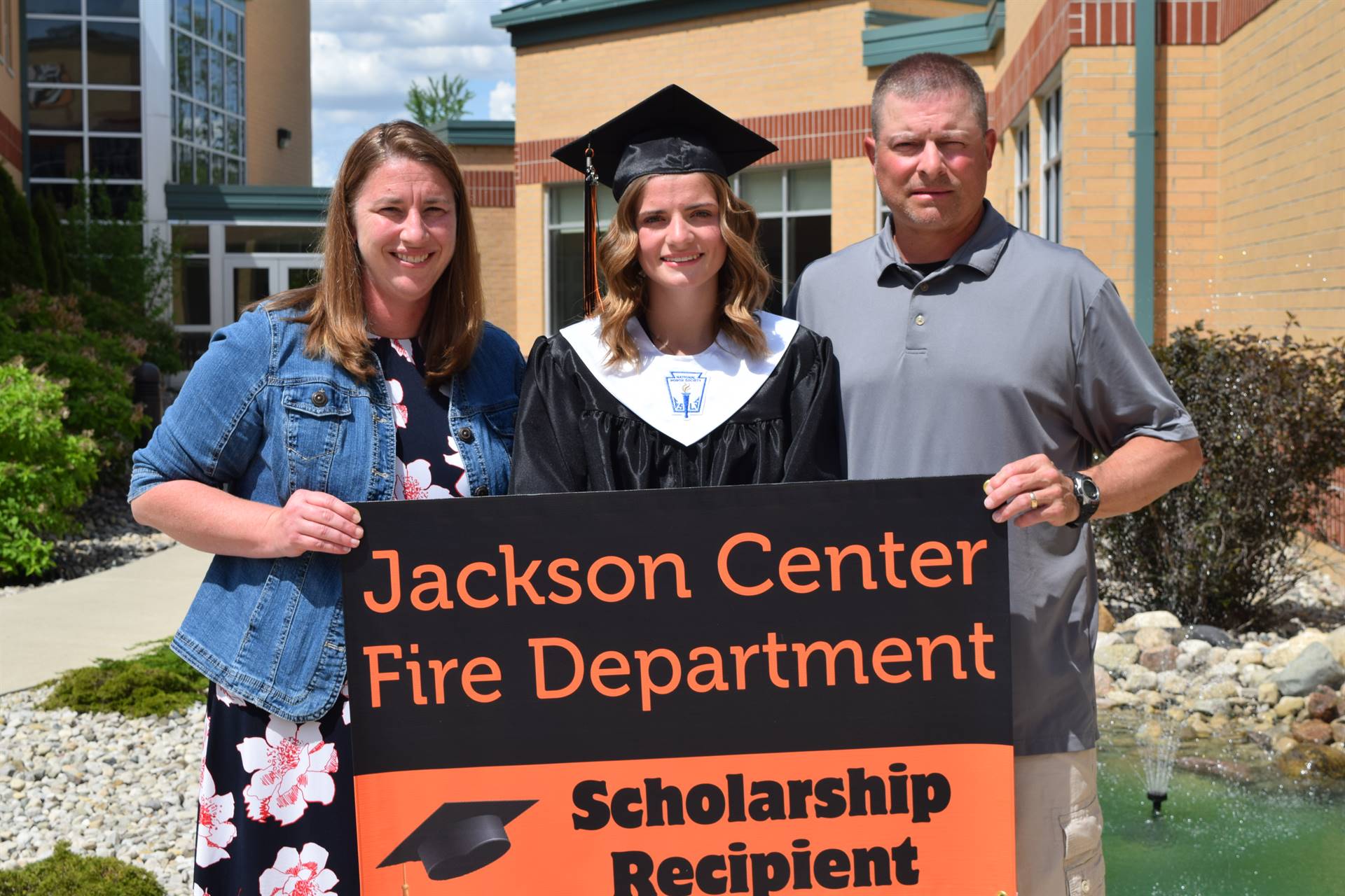Morgan Huber JC FIre Dept "Good Choices" Scholarship