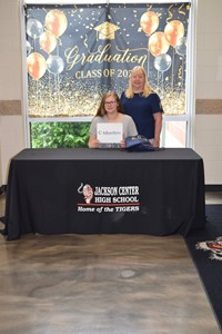 Jessica Ducat with mother