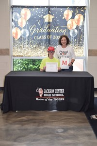 Brianna Fitzgerald with mother