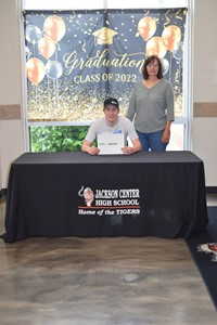 Raymond Lowry with mother