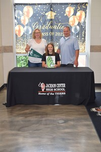Kieran Yarkosky with parents