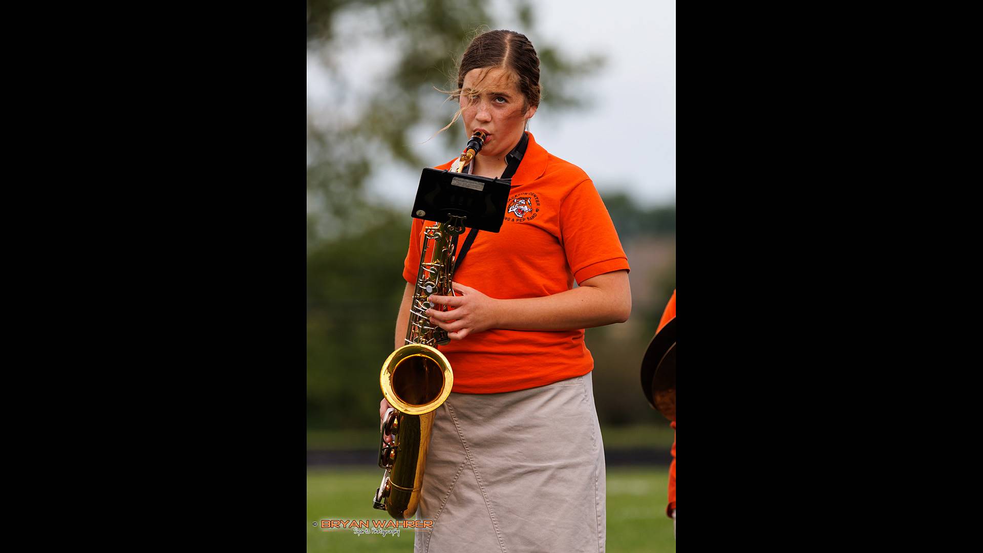 saxaphone band member