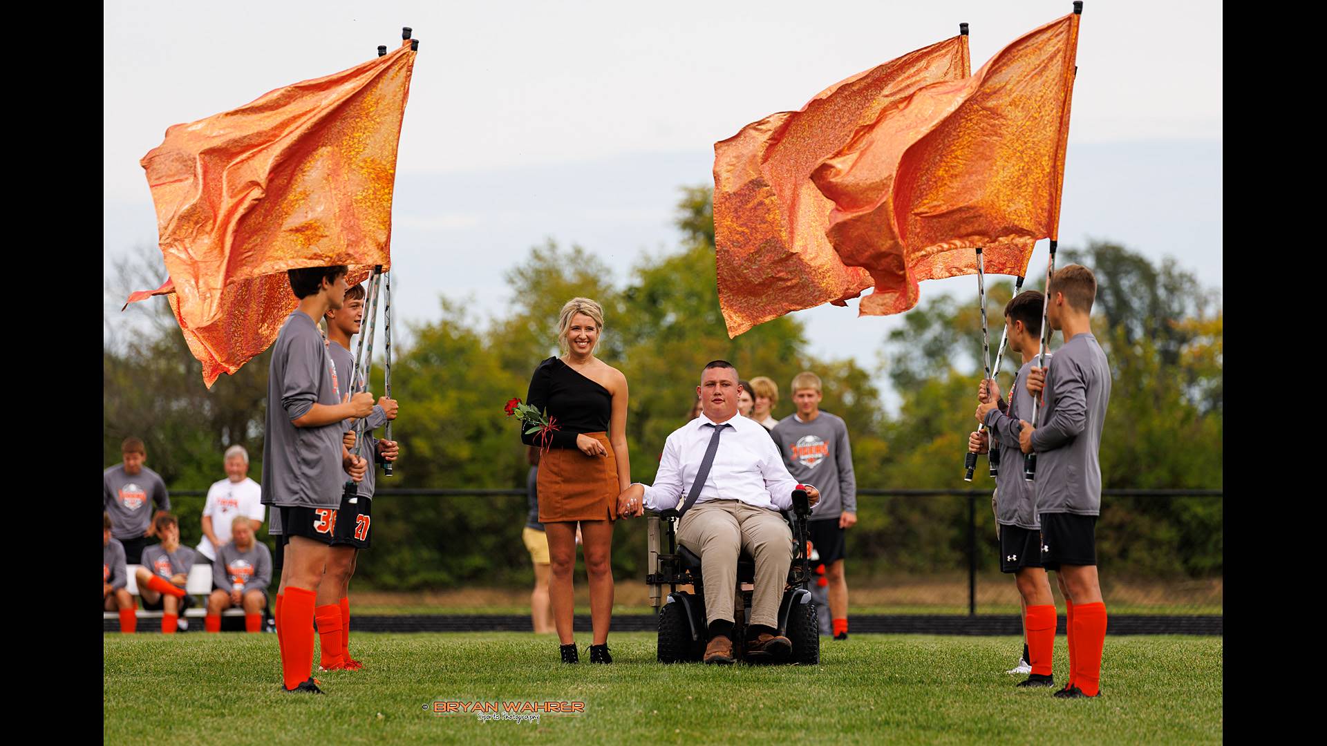 first of three senior attendants