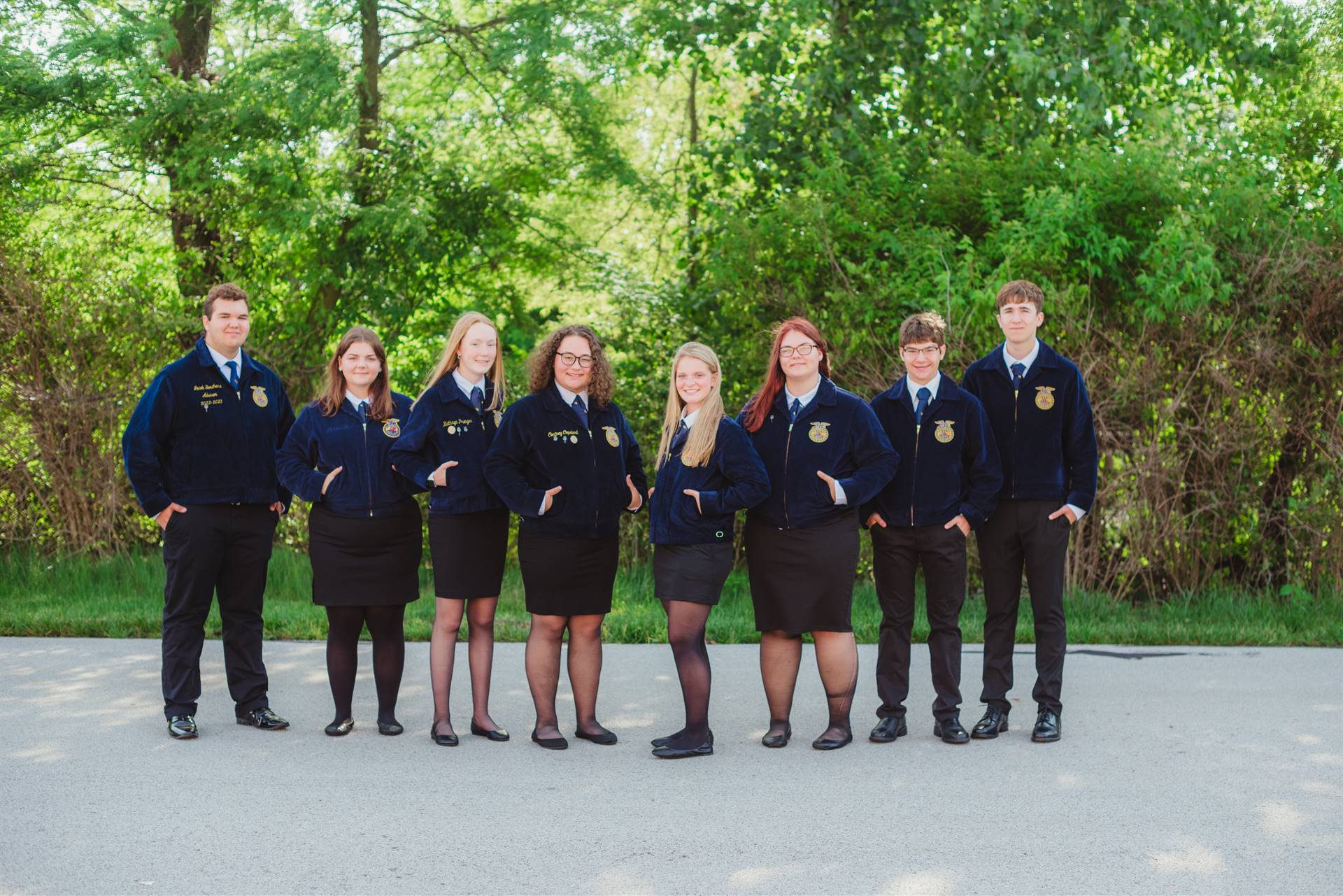 JC UVCC FFA Officers