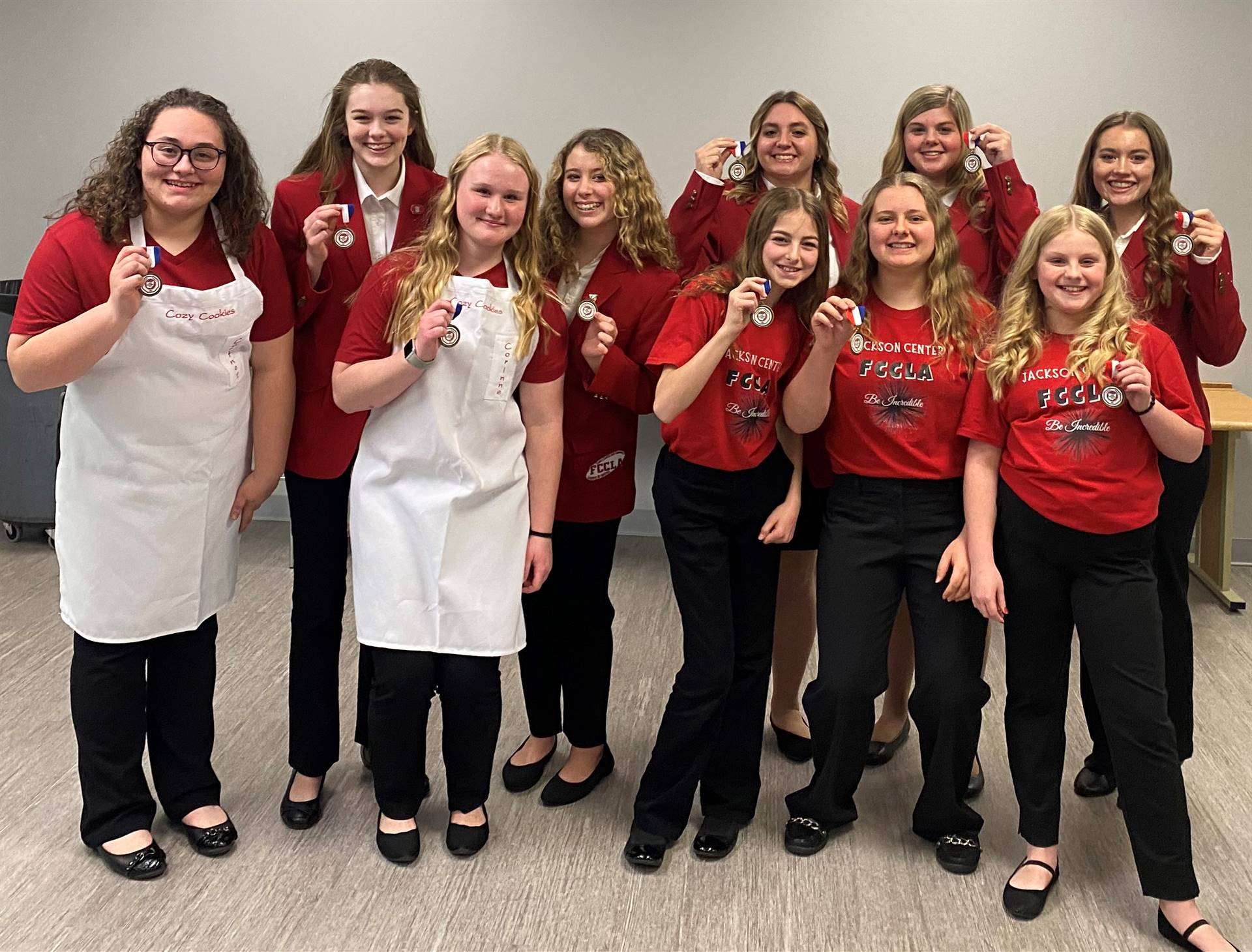 FCCLA Girls at Regional Competition