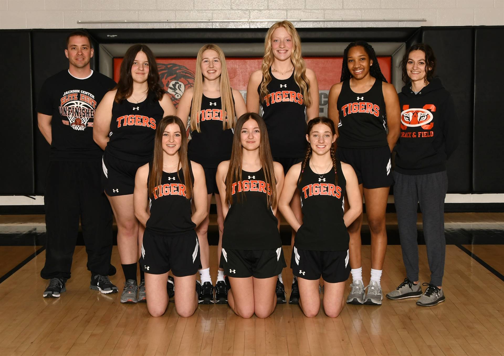 high school girls track team