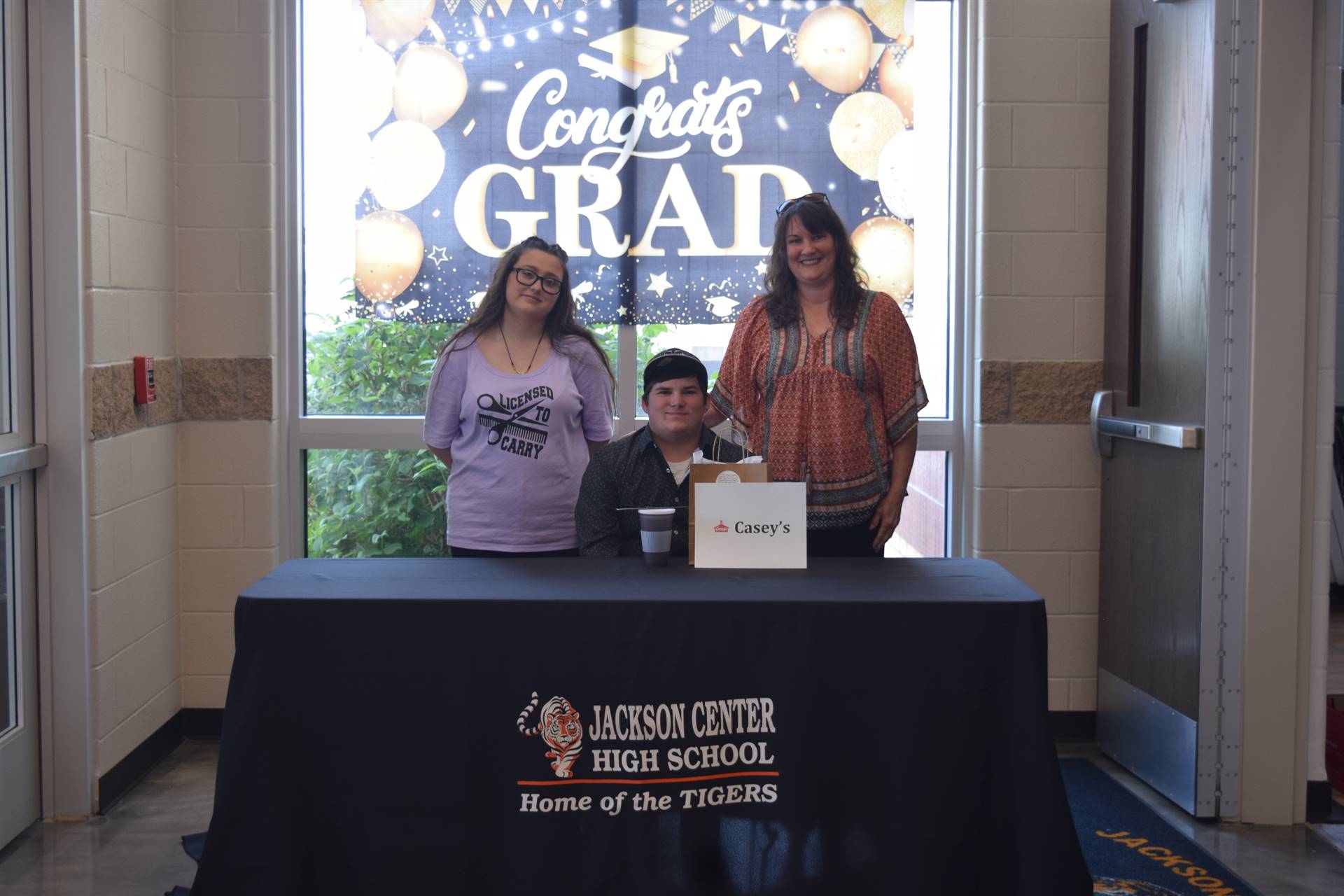 Zachary Burton and family photo booth