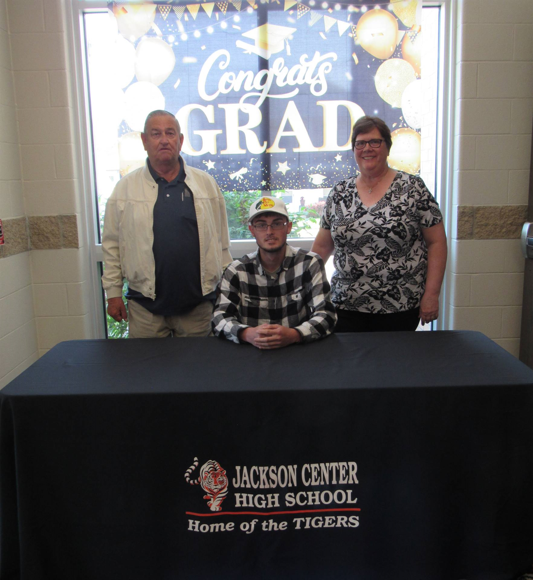 Noah Rains and family photo booth