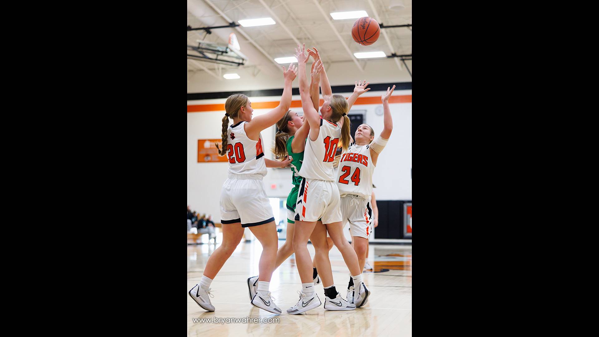 High School Girls  Basketball Game