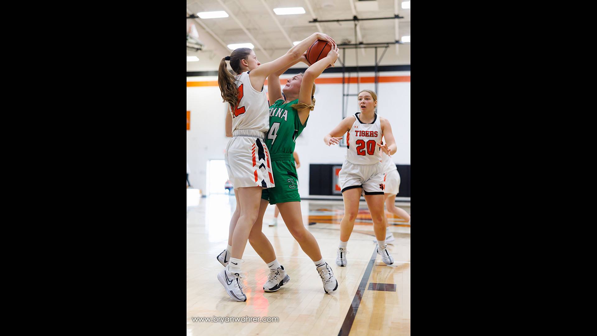 High School Girls  Basketball Game