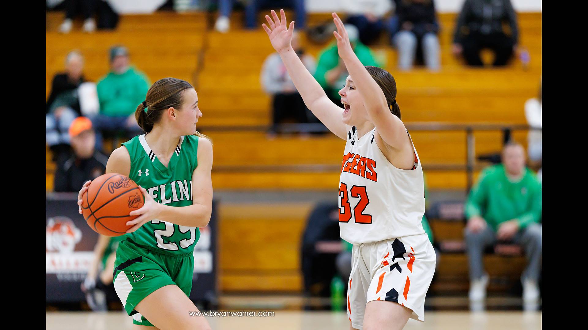 High School Girls  Basketball Game