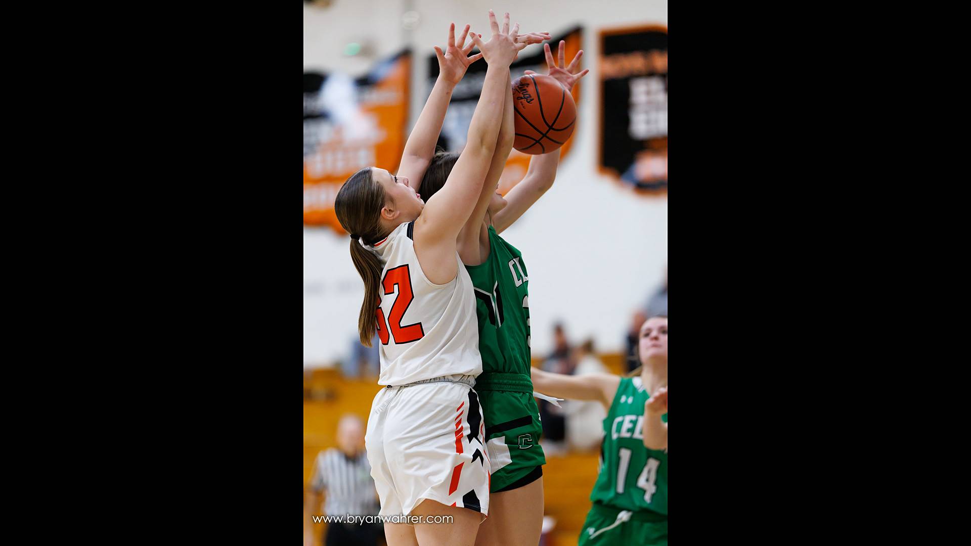 High School Girls  Basketball Game