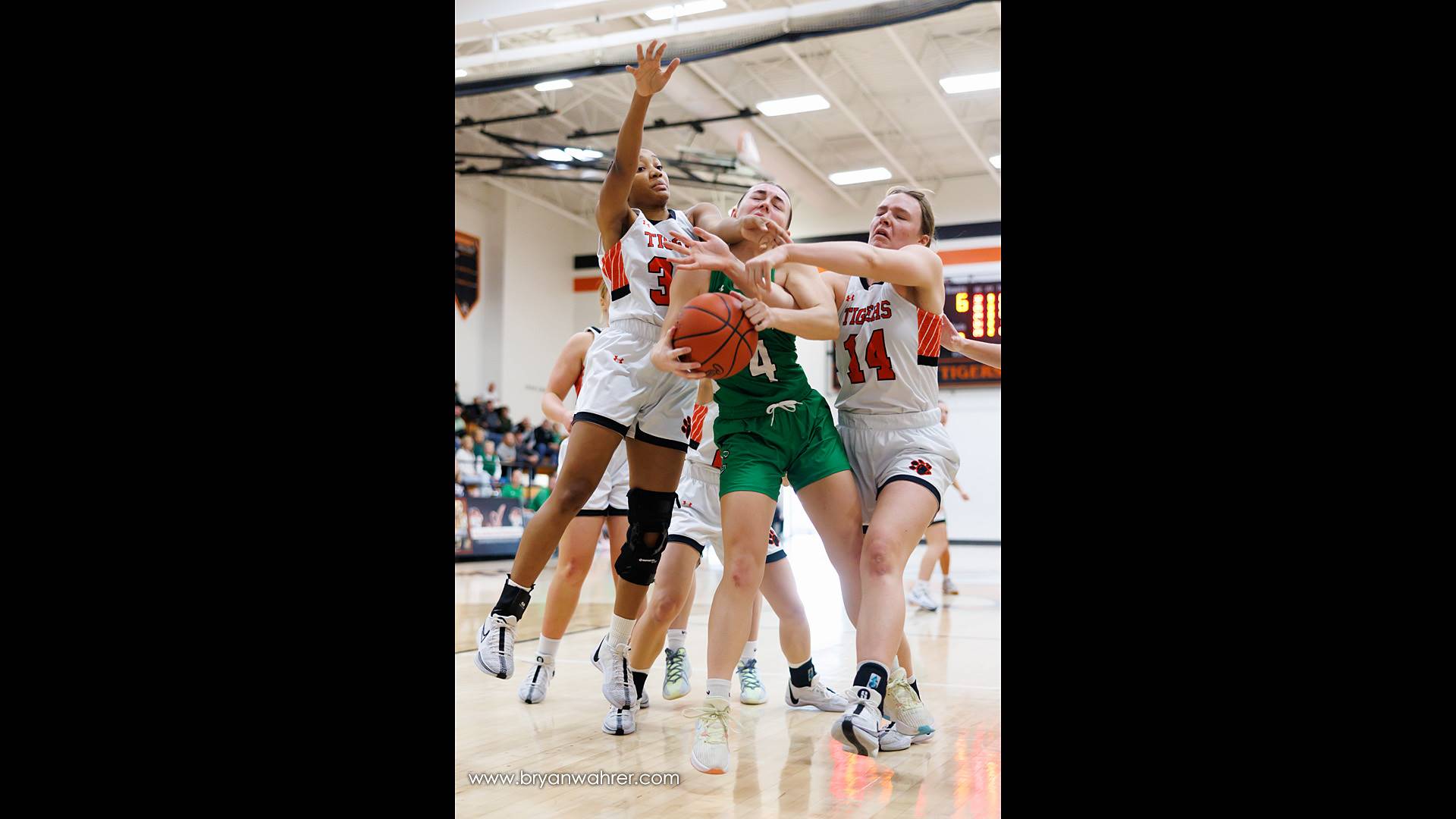 High School Girls  Basketball Game