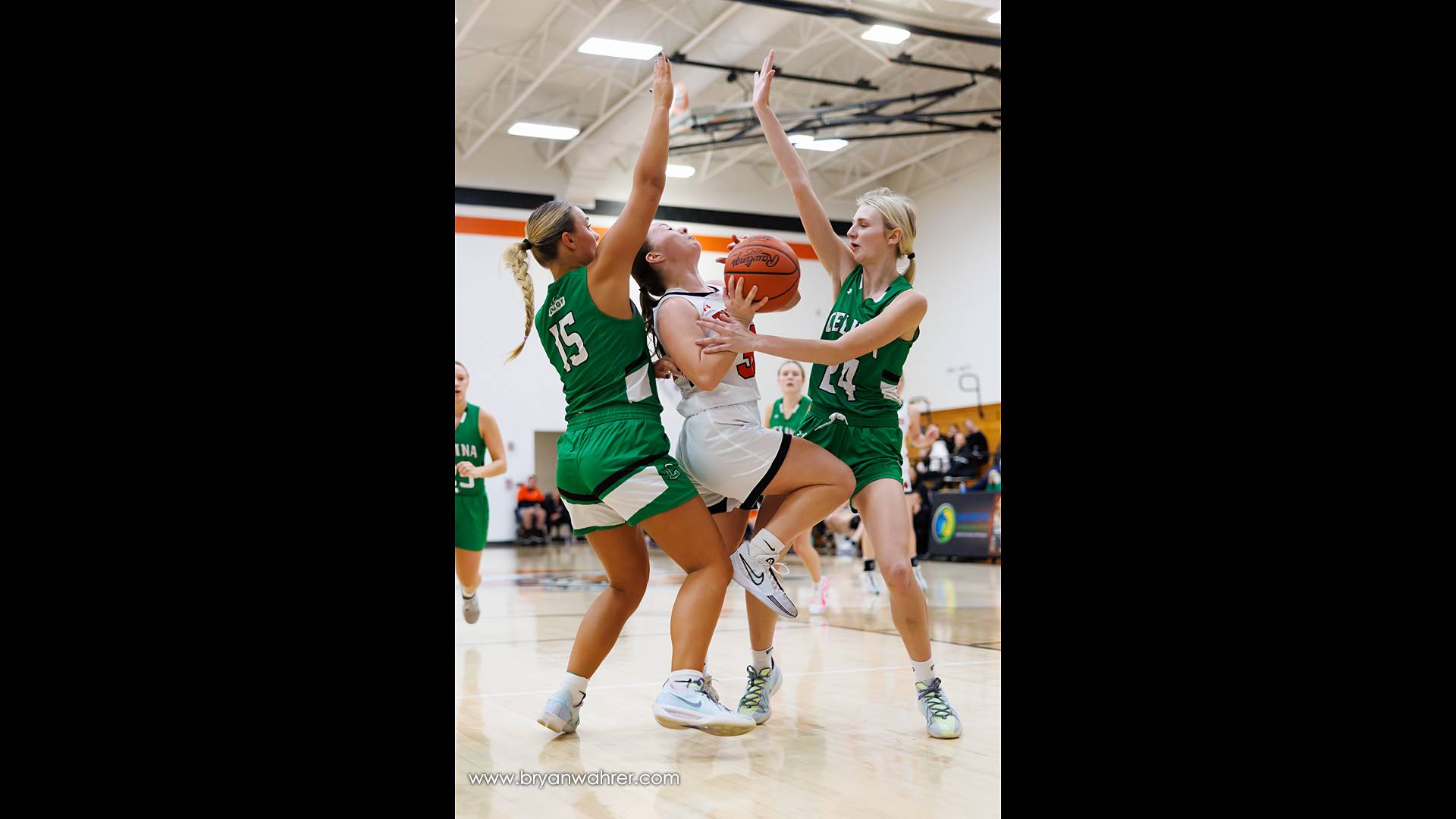 High School Girls  Basketball Game