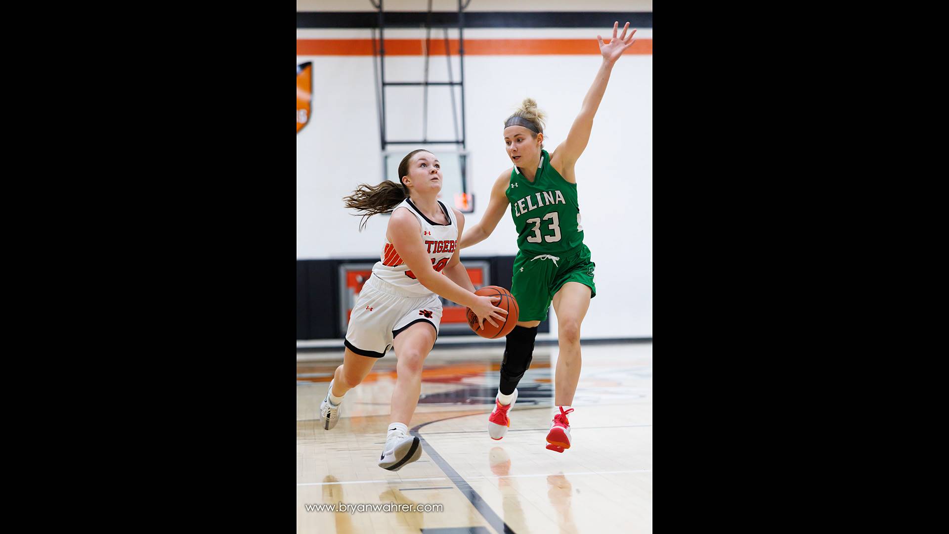 High School Girls  Basketball Game