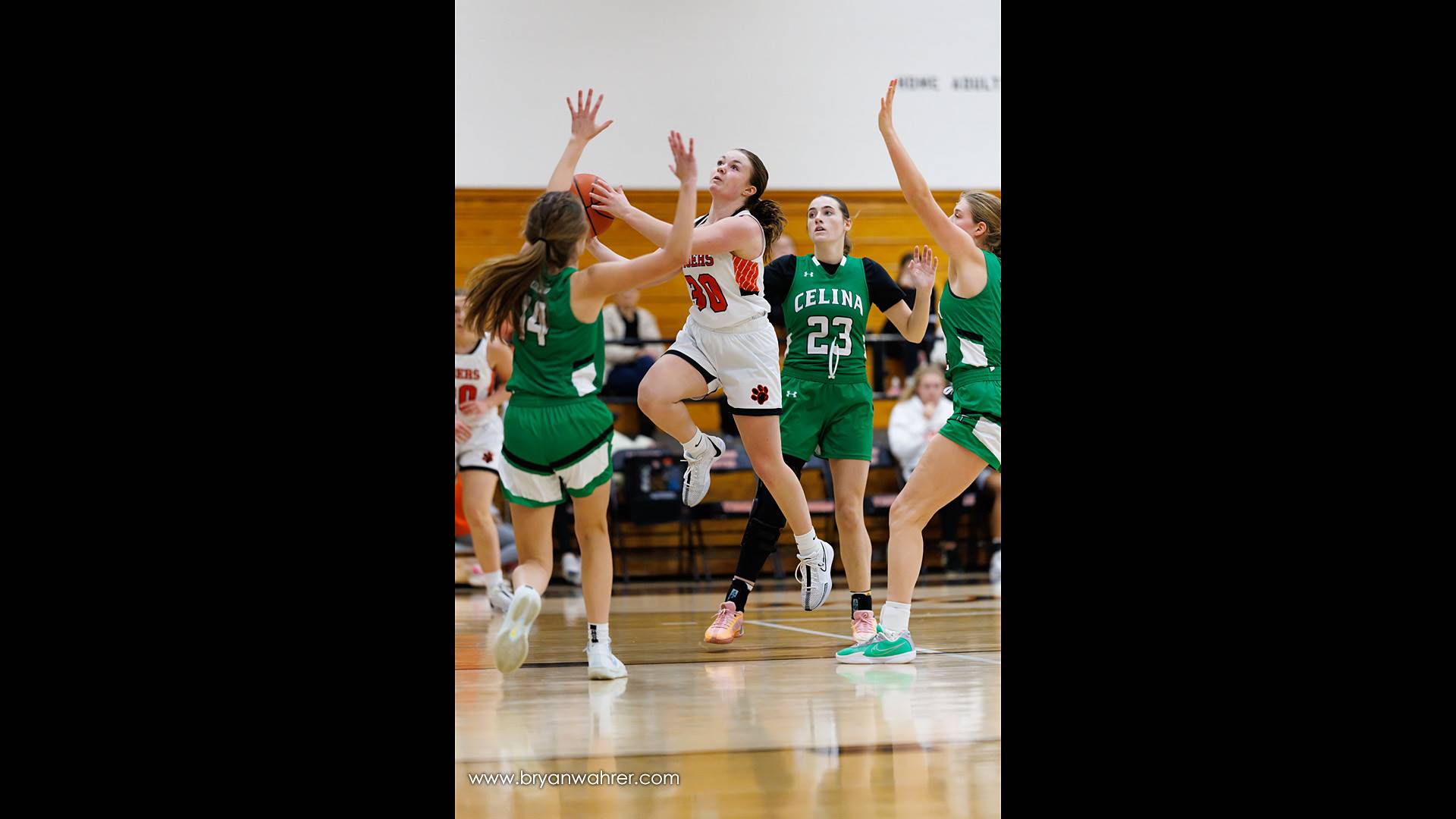 High School Girls  Basketball Game