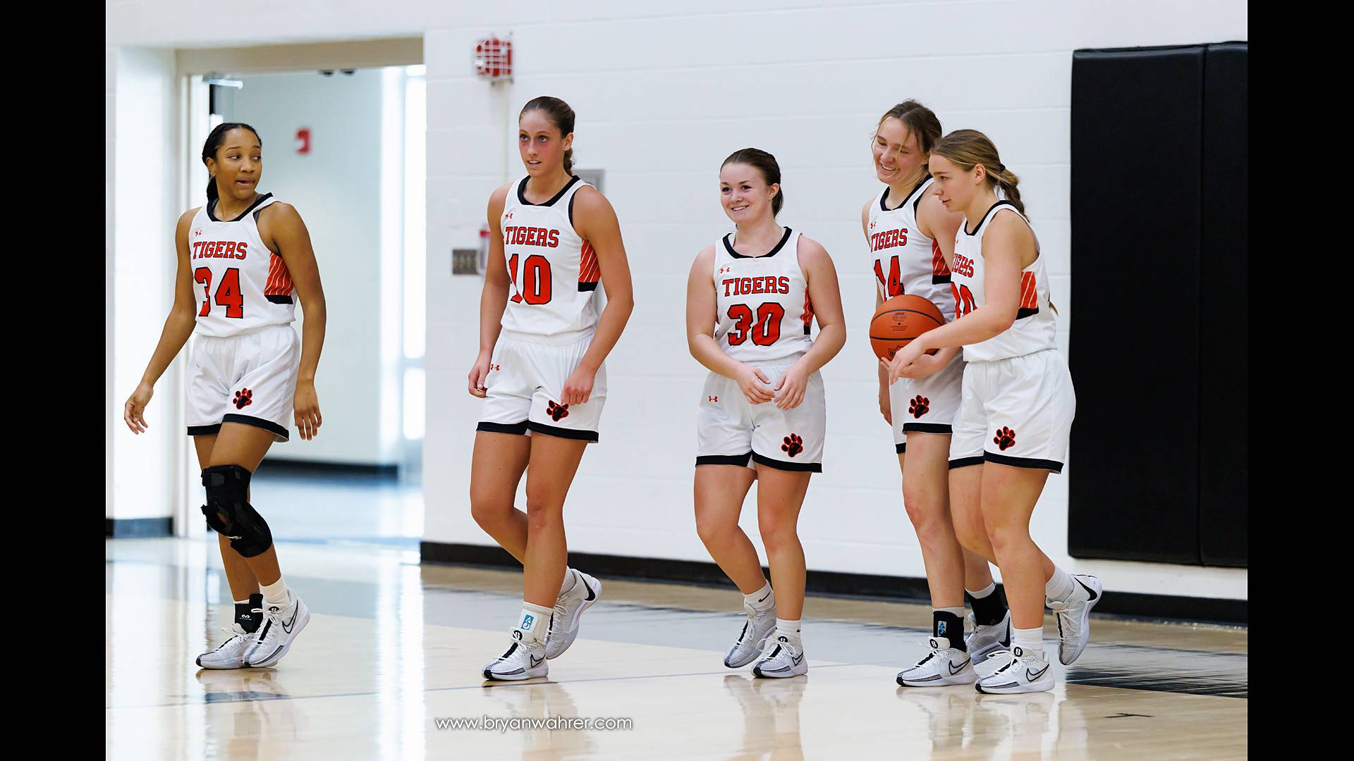 High School Girls  Basketball Game