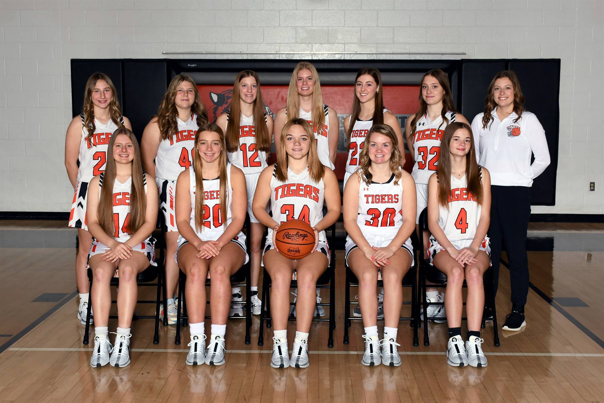 JV Girls Basketball Team 