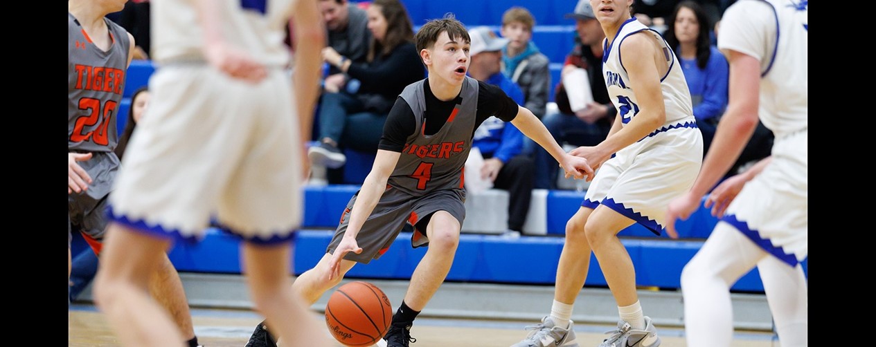 High School Boys Basketball game