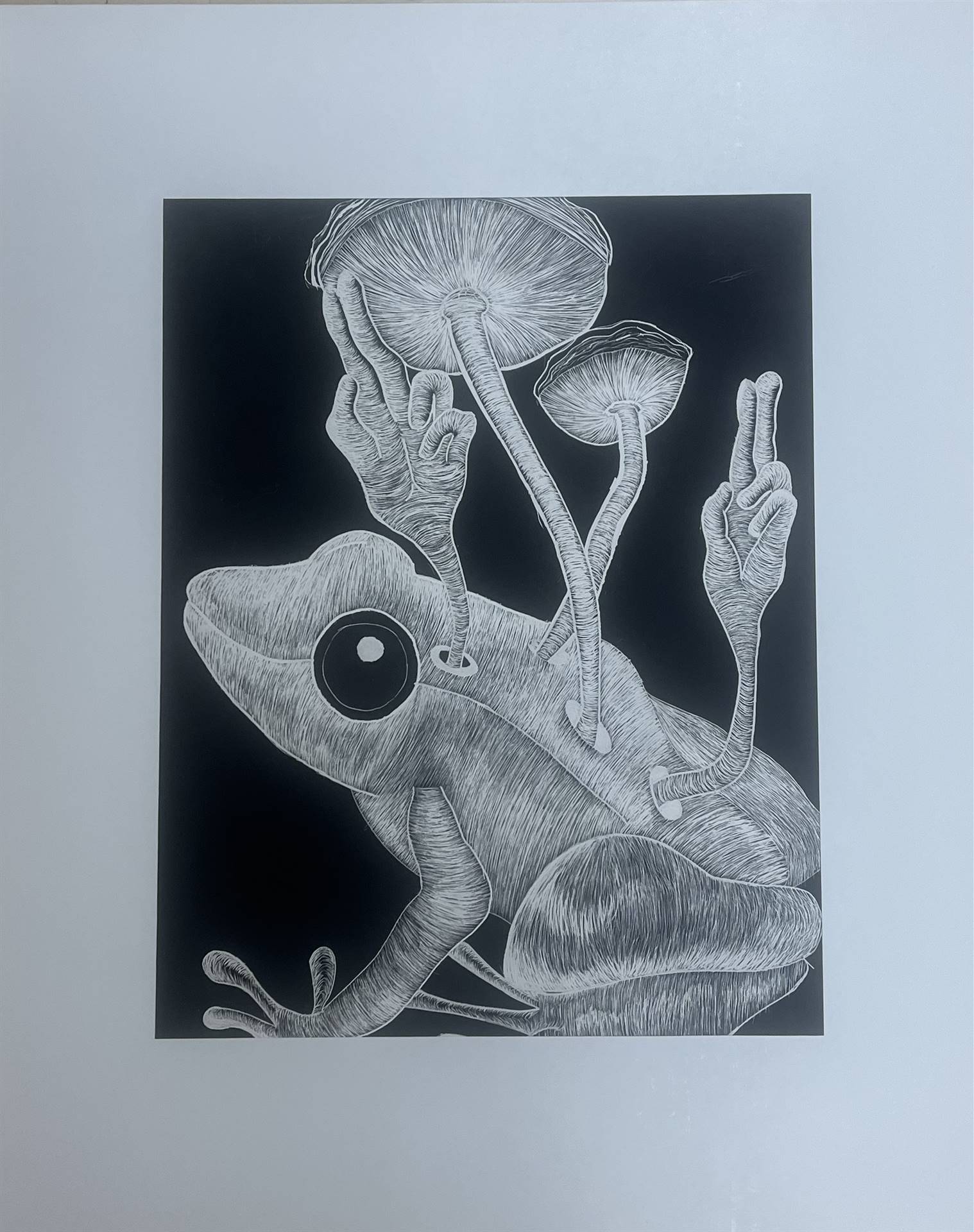 Trippy Frog
